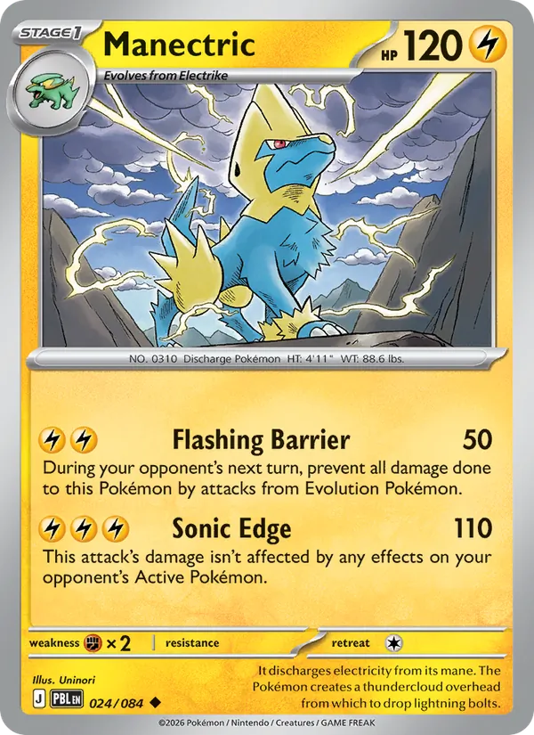 Manectric Pitch Black 024/84