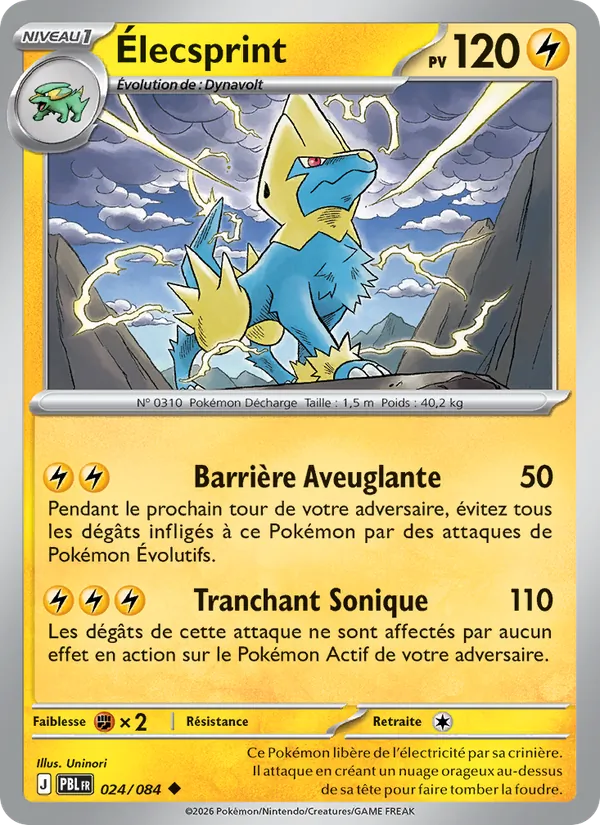 Élecsprint Nuit Noire 024/84