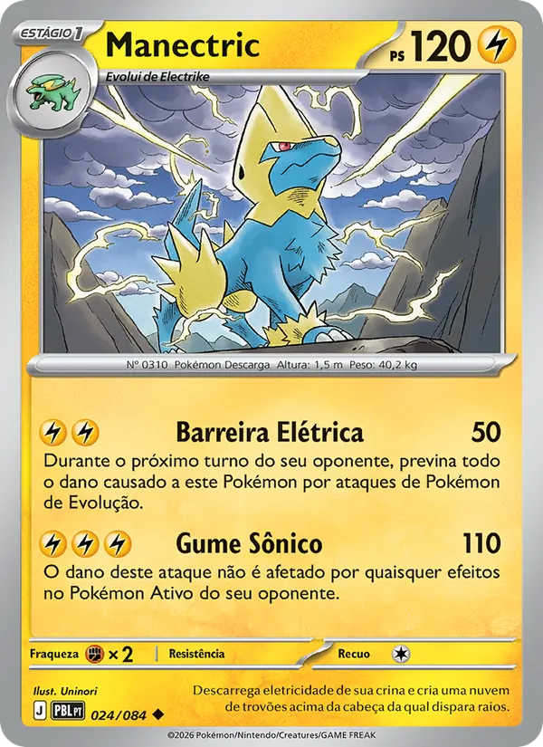 Manectric Escuridão Absoluta 024/84