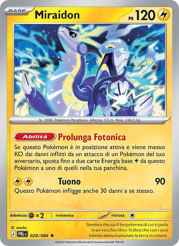 Miraidon Buio Pesto 028/84