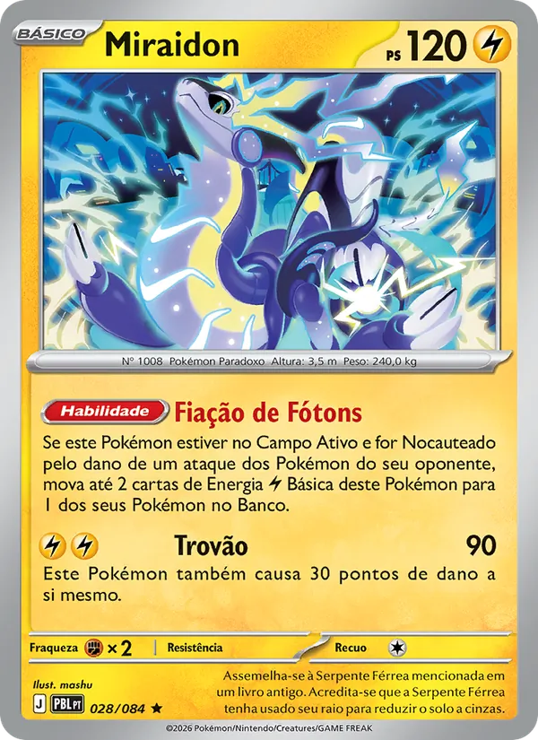 Miraidon Escuridão Absoluta 028/84