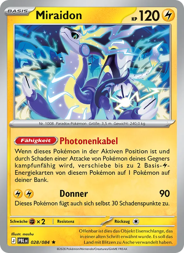 Miraidon Dunkelnacht 028/84