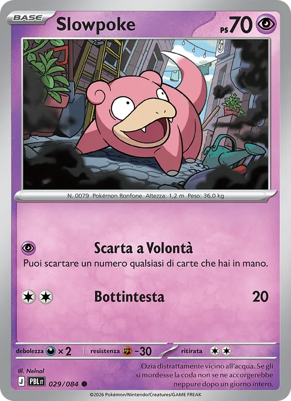 Slowpoke Buio Pesto 029/84