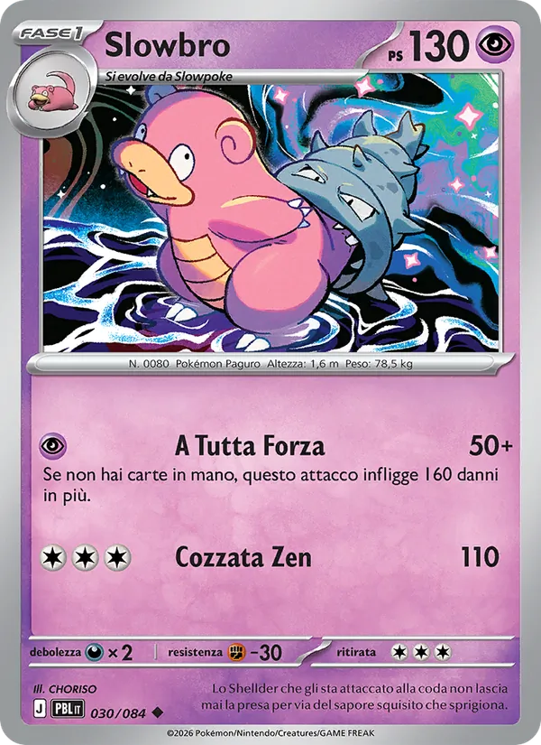 Slowbro Buio Pesto 030/84