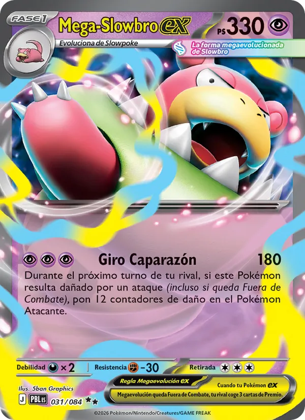 Mega-Slowbro ex Oscuridad Absoluta 031/84