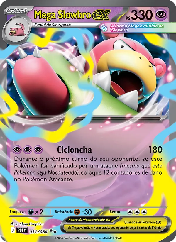 Mega Slowbro ex Escuridão Absoluta 031/84