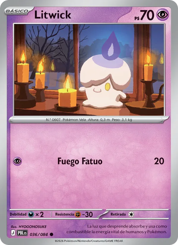 Litwick Oscuridad Absoluta 036/84