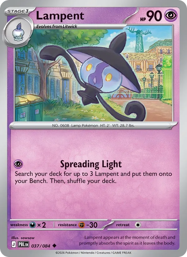 Lampent Pitch Black 037/84