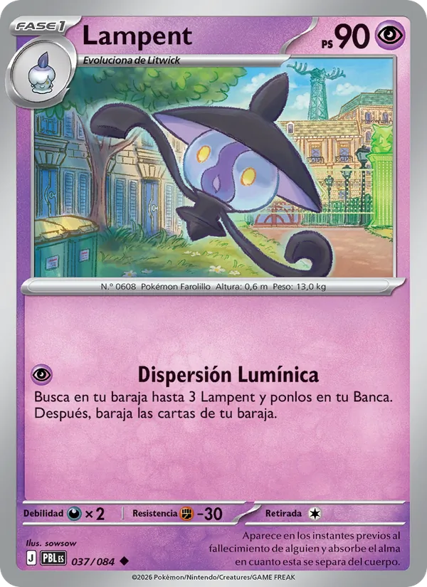 Lampent Oscuridad Absoluta 037/84