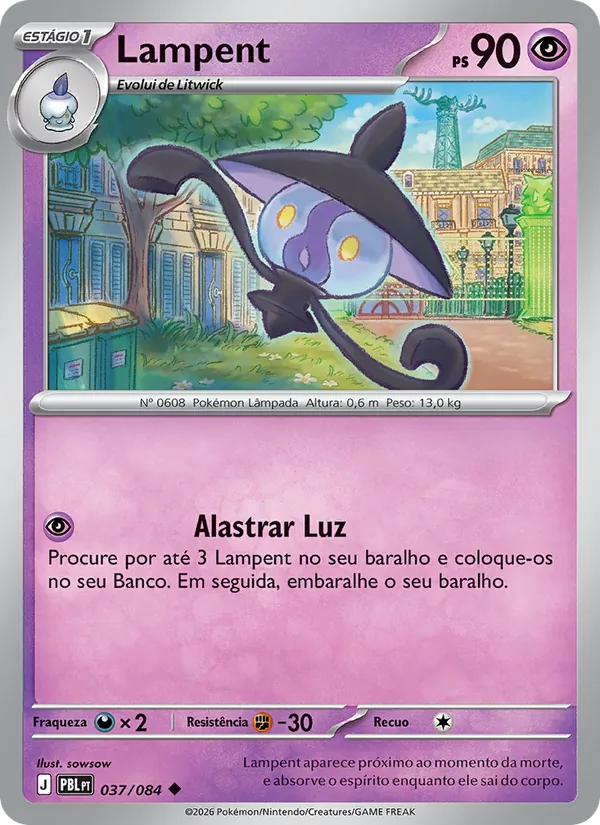 Lampent Escuridão Absoluta 037/84