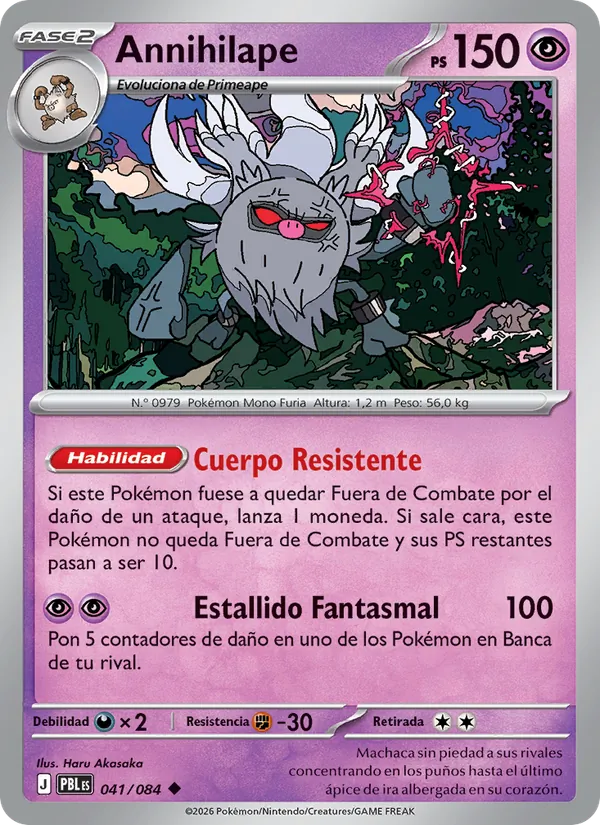 Annihilape Oscuridad Absoluta 041/84