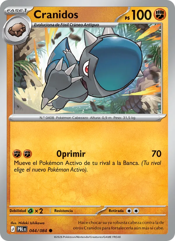 Cranidos Oscuridad Absoluta 044/84