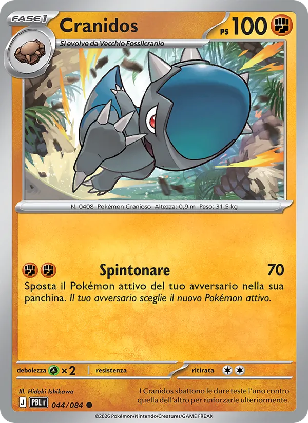 Cranidos Buio Pesto 044/84