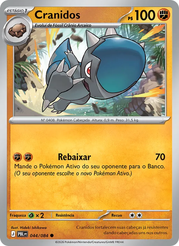 Cranidos Escuridão Absoluta 044/84