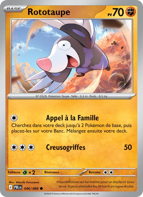 Rototaupe Nuit Noire 046/84