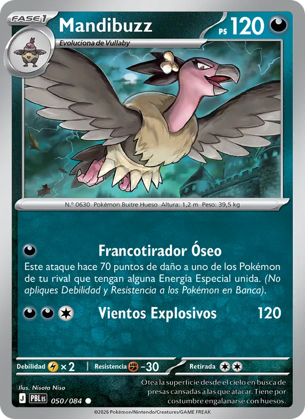 Mandibuzz Oscuridad Absoluta 050/84