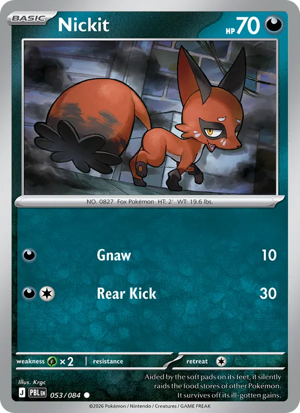 Nickit Pitch Black 053/84