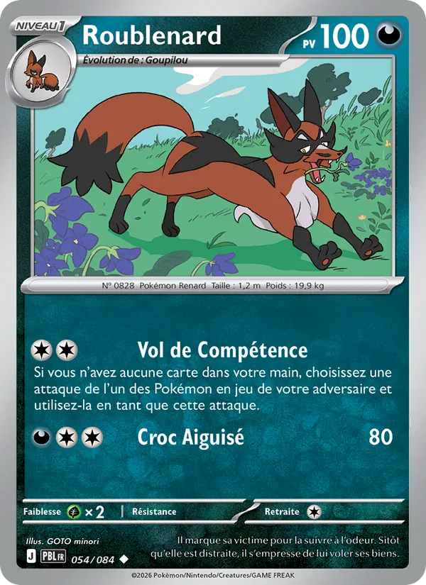 Roublenard Nuit Noire 054/84