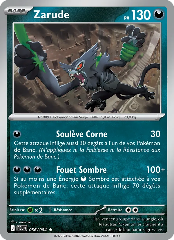 Zarude Nuit Noire 056/84