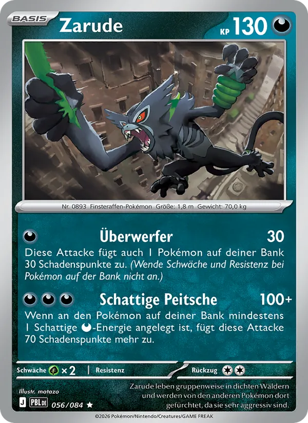 Zarude Dunkelnacht 056/84