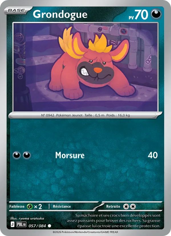 Grondogue Nuit Noire 057/84