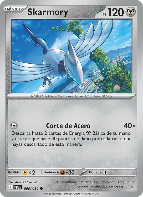 Skarmory Oscuridad Absoluta 060/84