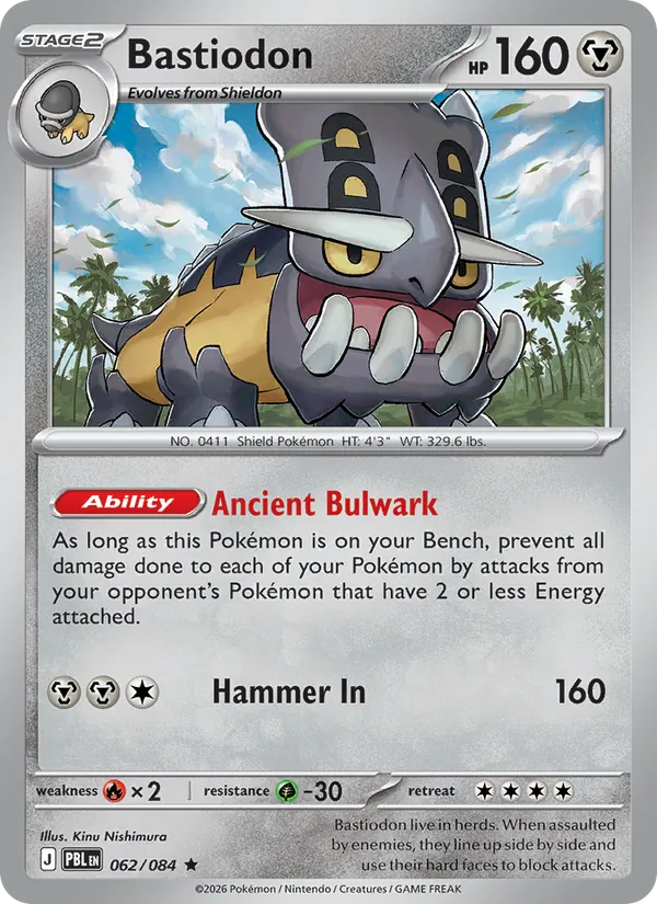 Bastiodon Pitch Black 062/84