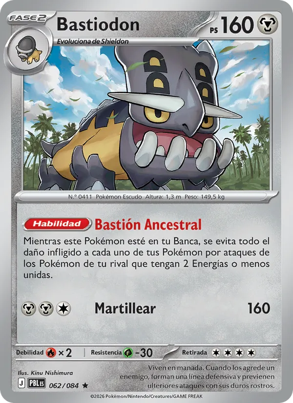 Bastiodon Oscuridad Absoluta 062/84