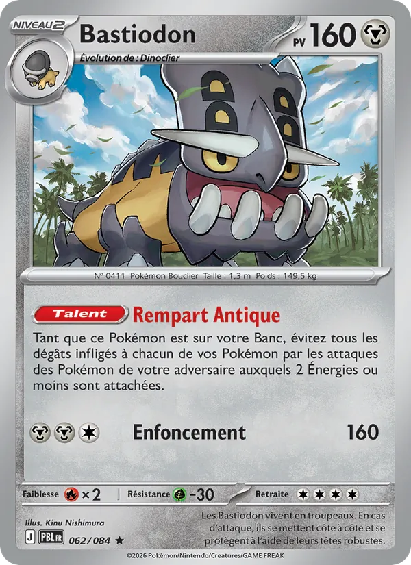 Bastiodon Nuit Noire 062/84