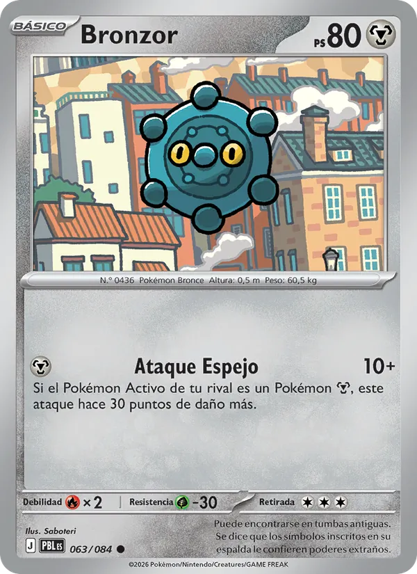 Bronzor Oscuridad Absoluta 063/84