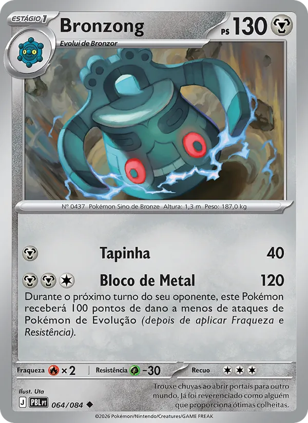 Bronzong Escuridão Absoluta 064/84
