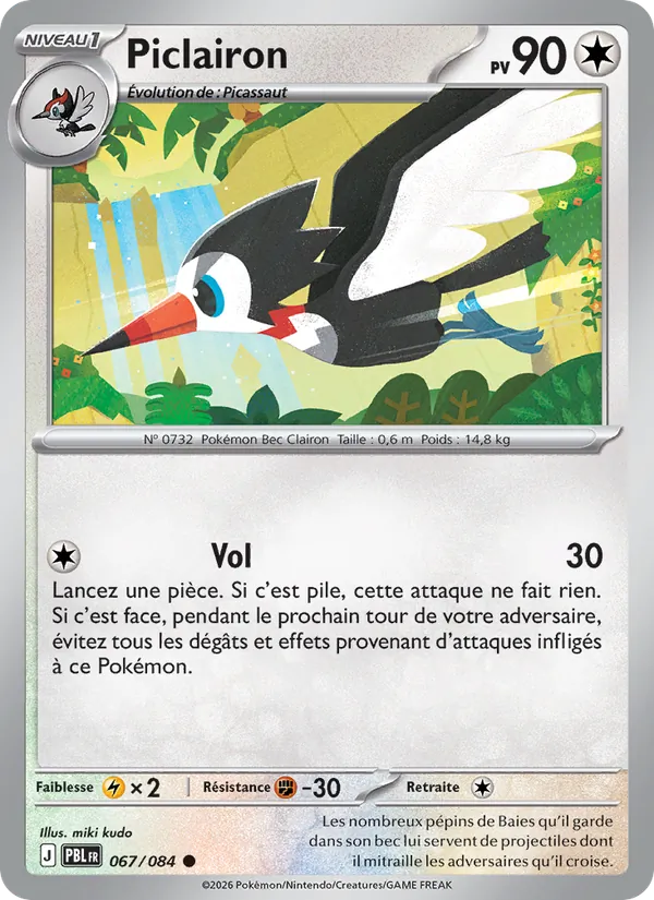 Piclairon Nuit Noire 067/84