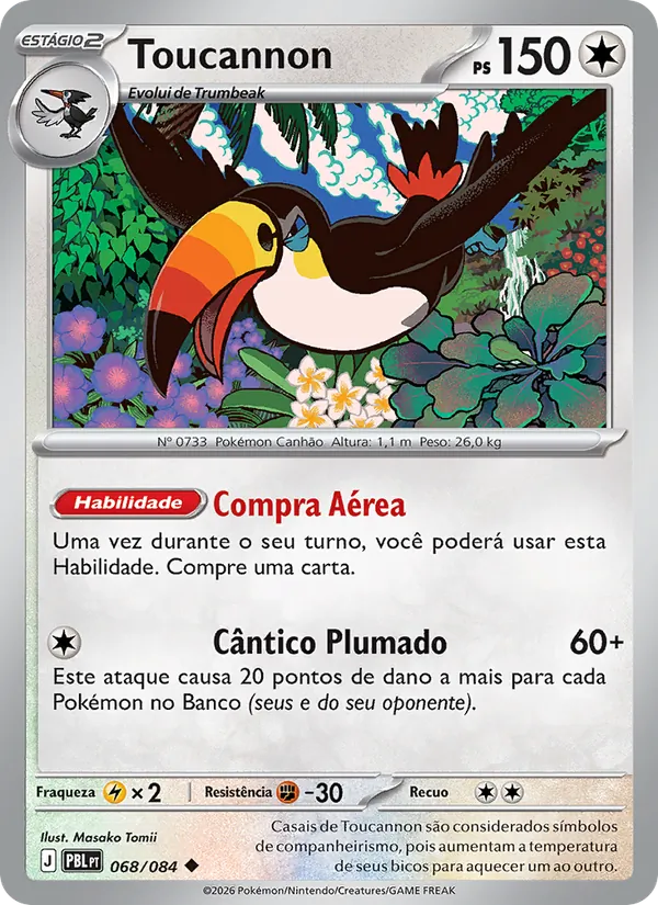Toucannon Escuridão Absoluta 068/84