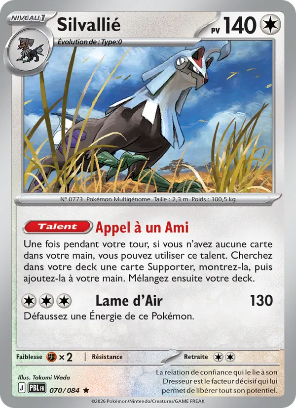 Silvallié Nuit Noire 070/84