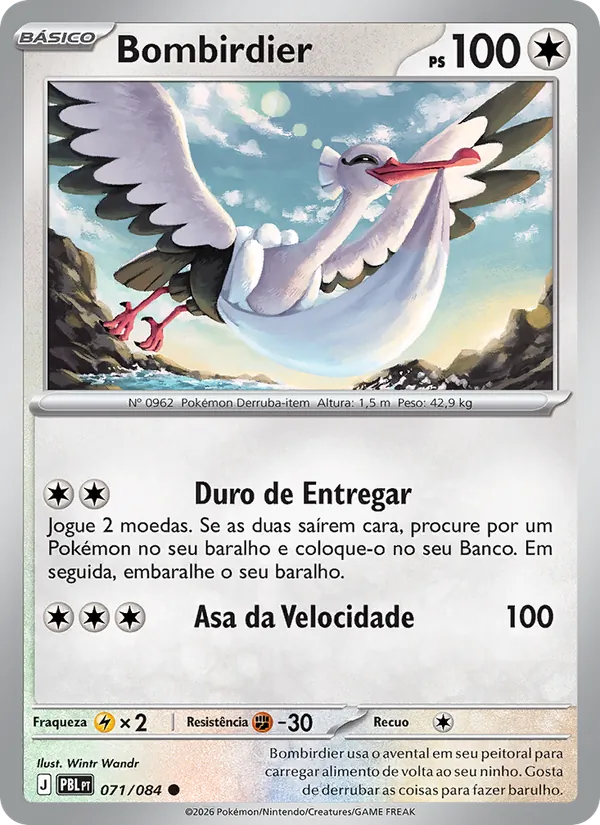 Bombirdier Escuridão Absoluta 071/84