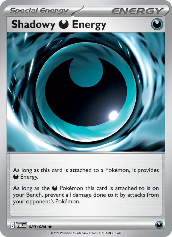 Shadowy Darkness Energy Pitch Black 083/84