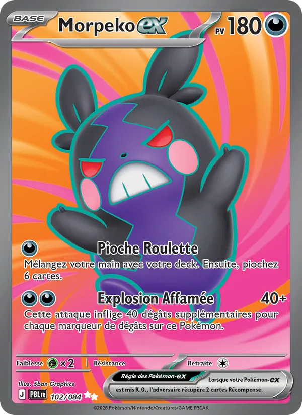Morpeko-ex Nuit Noire 102/84