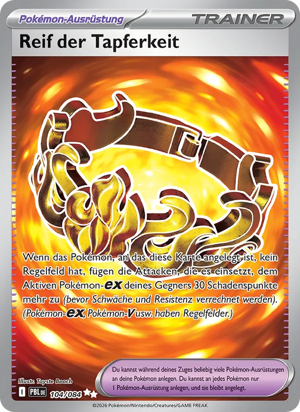 Reif der Tapferkeit Dunkelnacht 104/84