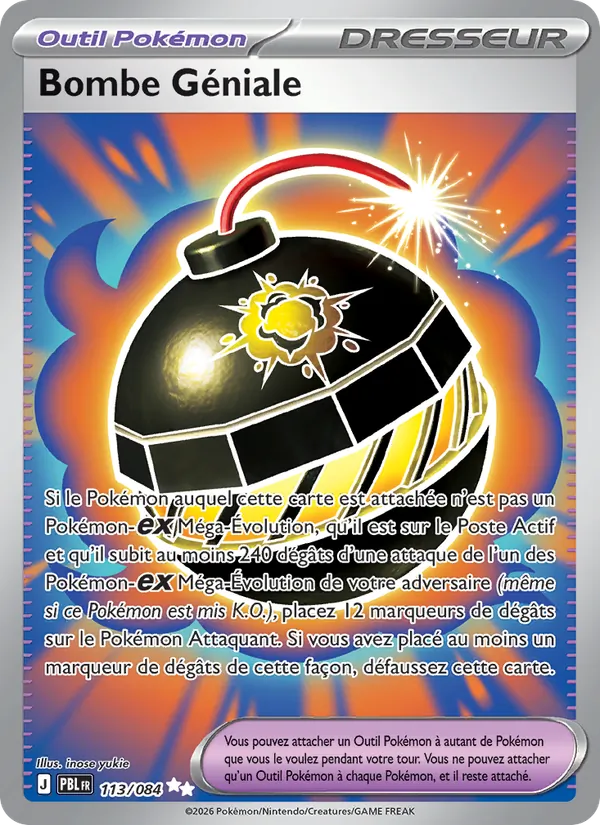 Bombe Géniale Nuit Noire 113/84