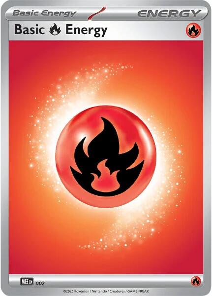 Énergie Feu Méga-Évolution Énergie 002/16