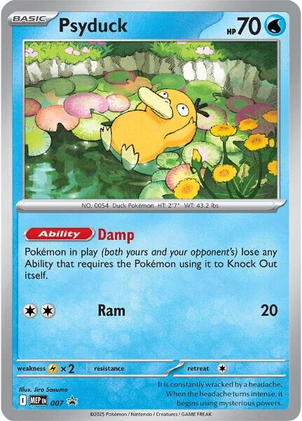 Psyduck MEP Black Star Promos 007