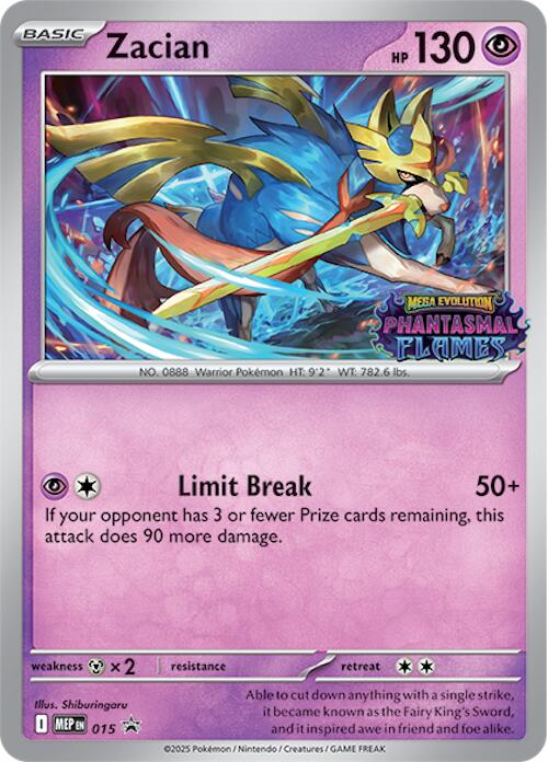 Zacian MEP Black Star Promos 015