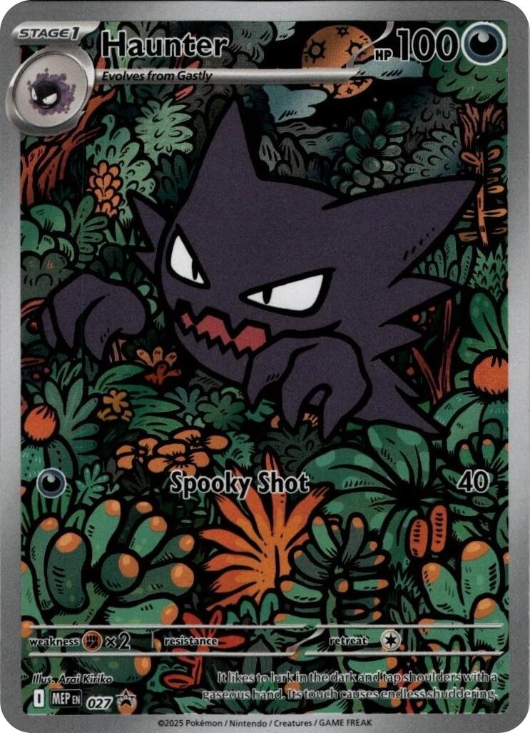 Haunter MEP Black Star Promos 027