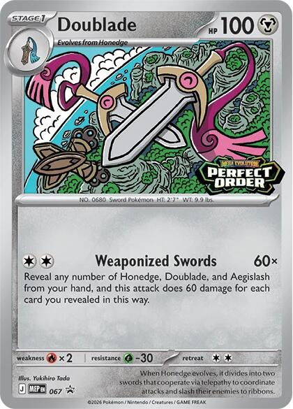 Doublade MEP Black Star Promos 067