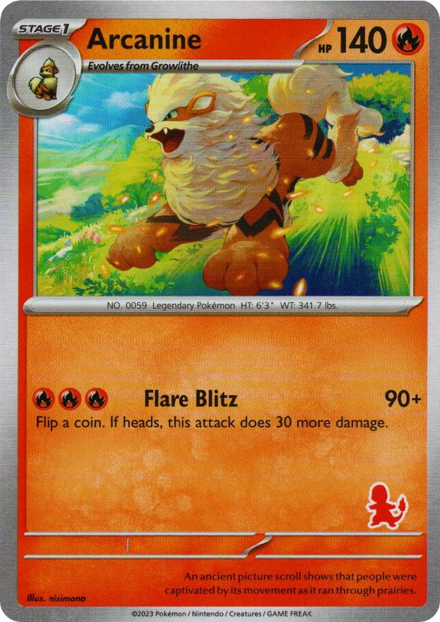 Arcanine My First Battle 14/48