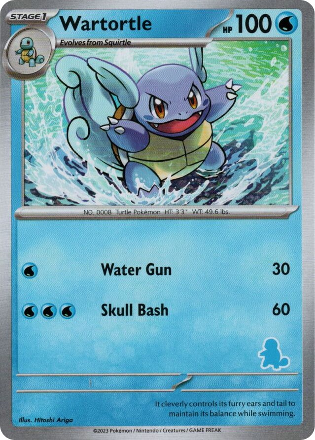 Wartortle My First Battle 26/48