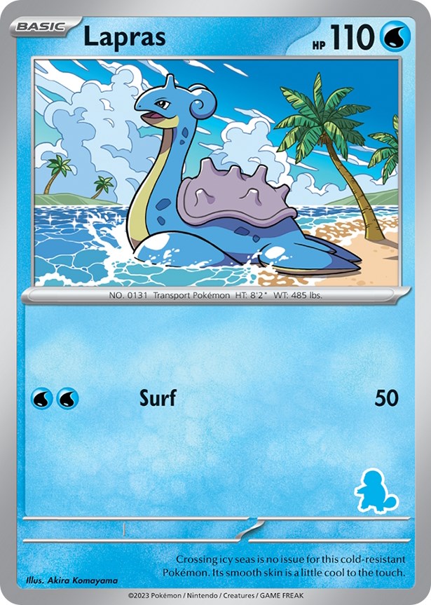 Lapras My First Battle 31/48