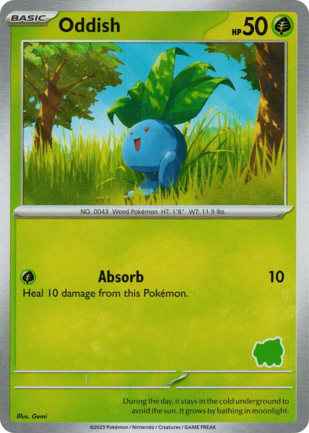 Oddish My First Battle 3/48