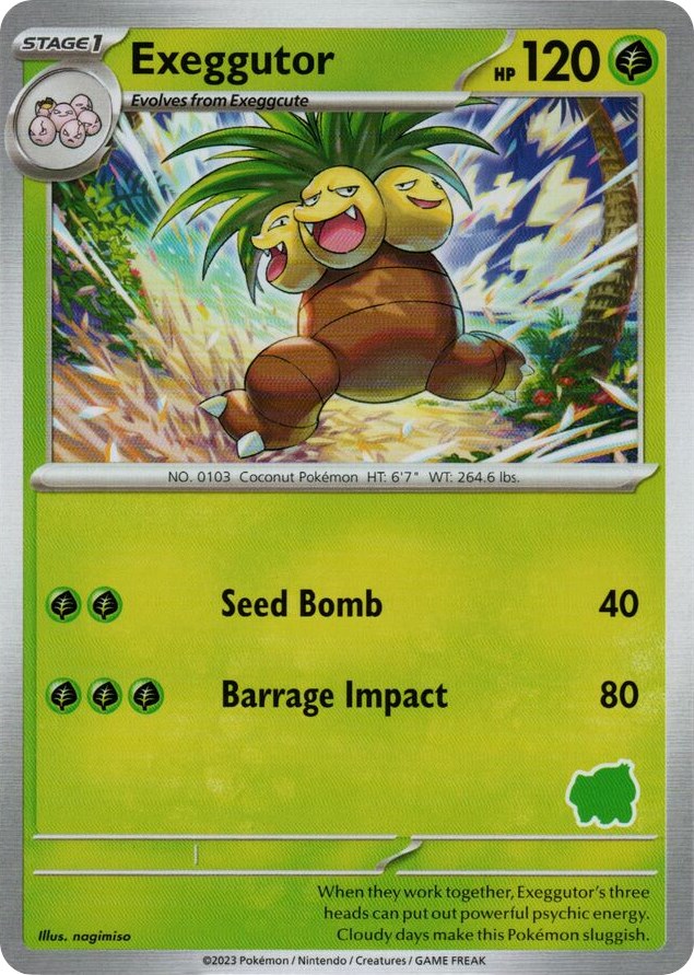 Exeggutor My First Battle 6/48