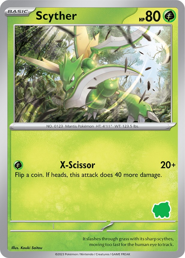 Scyther My First Battle 7/48
